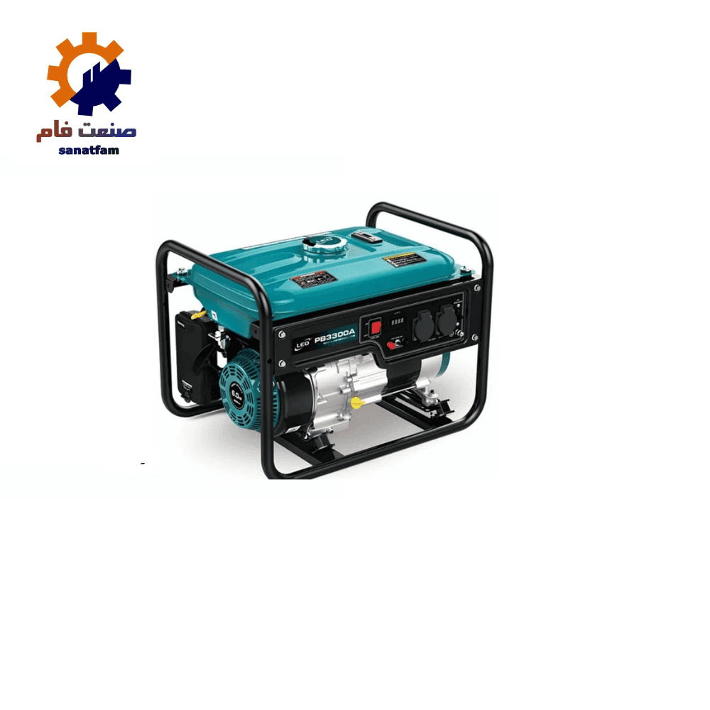 موتور برق بنزینی لئو LEO مدل PB7000EA چرخ دار