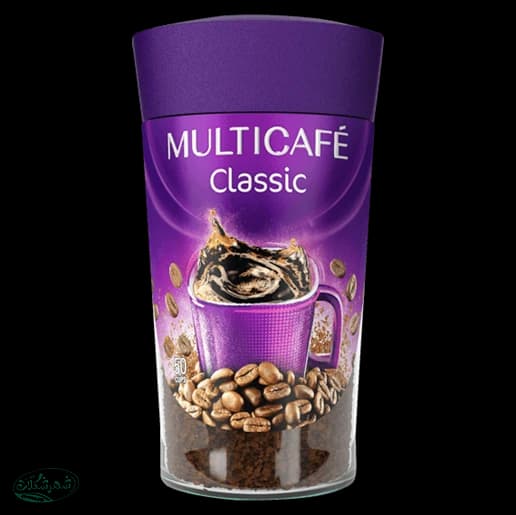 قهوه فوری کلاسیک مولتی کافه شیشه 100گ