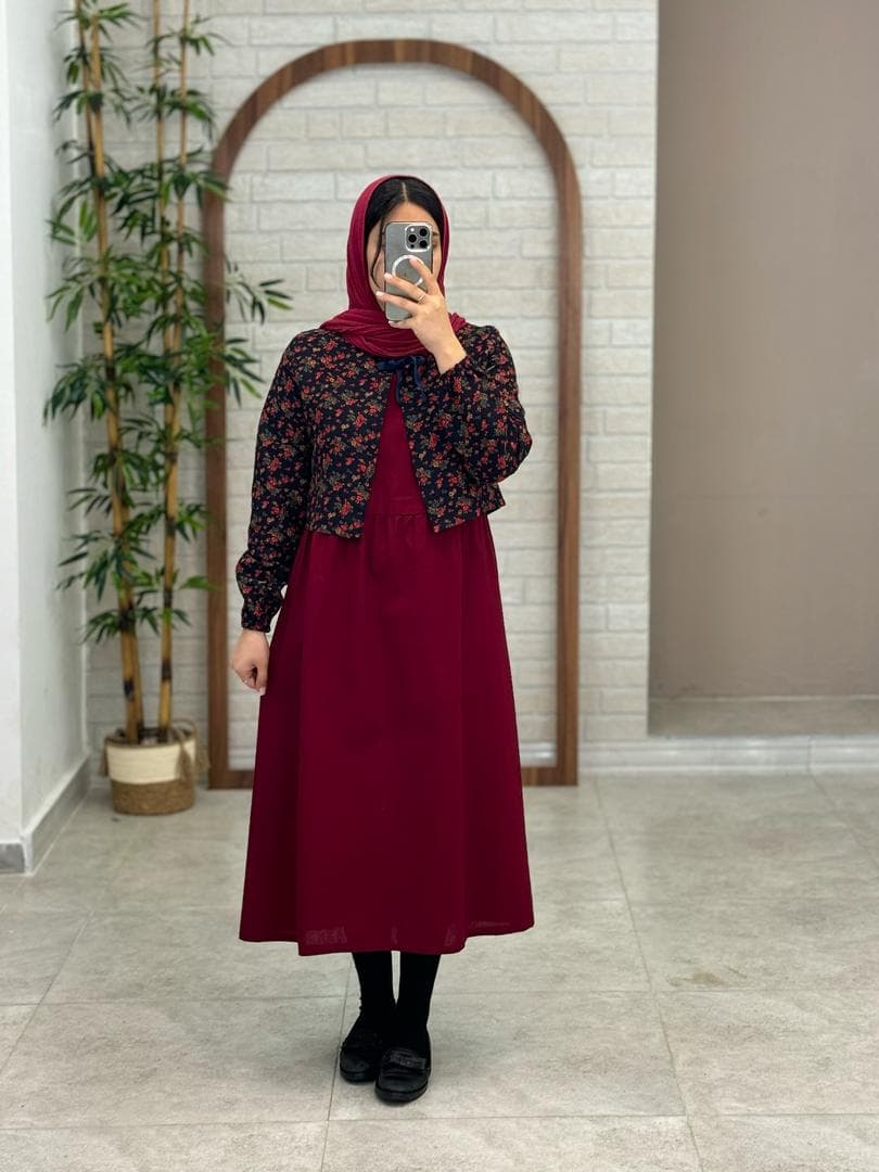 ست دوتیکه گندم زرشکی