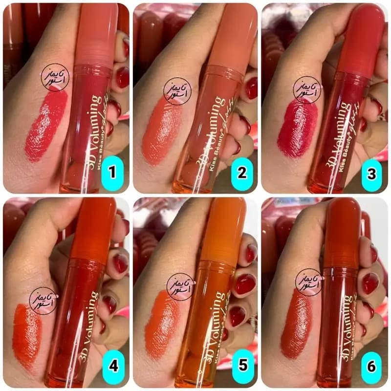 رژلب خیس کره ای برند کیس بیوتی — تصویر ۲