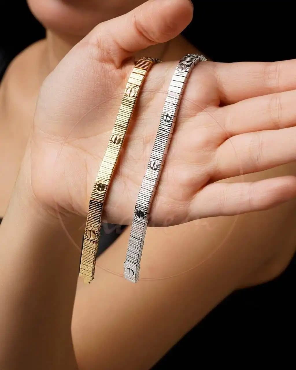 دستبند کارتیه لاو آنلیمیتد (Master Quality) | دارای حک Cartier — تصویر ۲