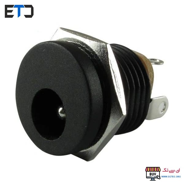 جک مادگی آداپتور روپنلی مهره خور 5.5 میلی متر DC-022 — تصویر ۴