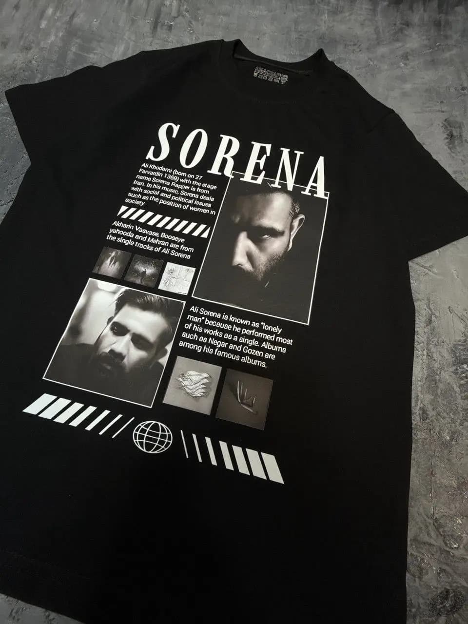 تیشرت طرح علی سورنا Ali Sorena — تصویر ۴