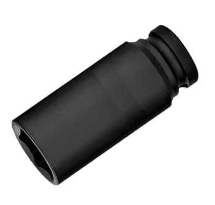 بکس تکی بلند مشکی 24 م م فشار قوی 6 پر درایو 1/2 AKT تایوان کد P124624 — تصویر ۲