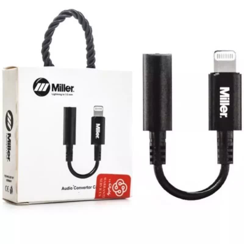 تبدیل Miller AUX TO Lightning مدل MJ-403 – مشکی