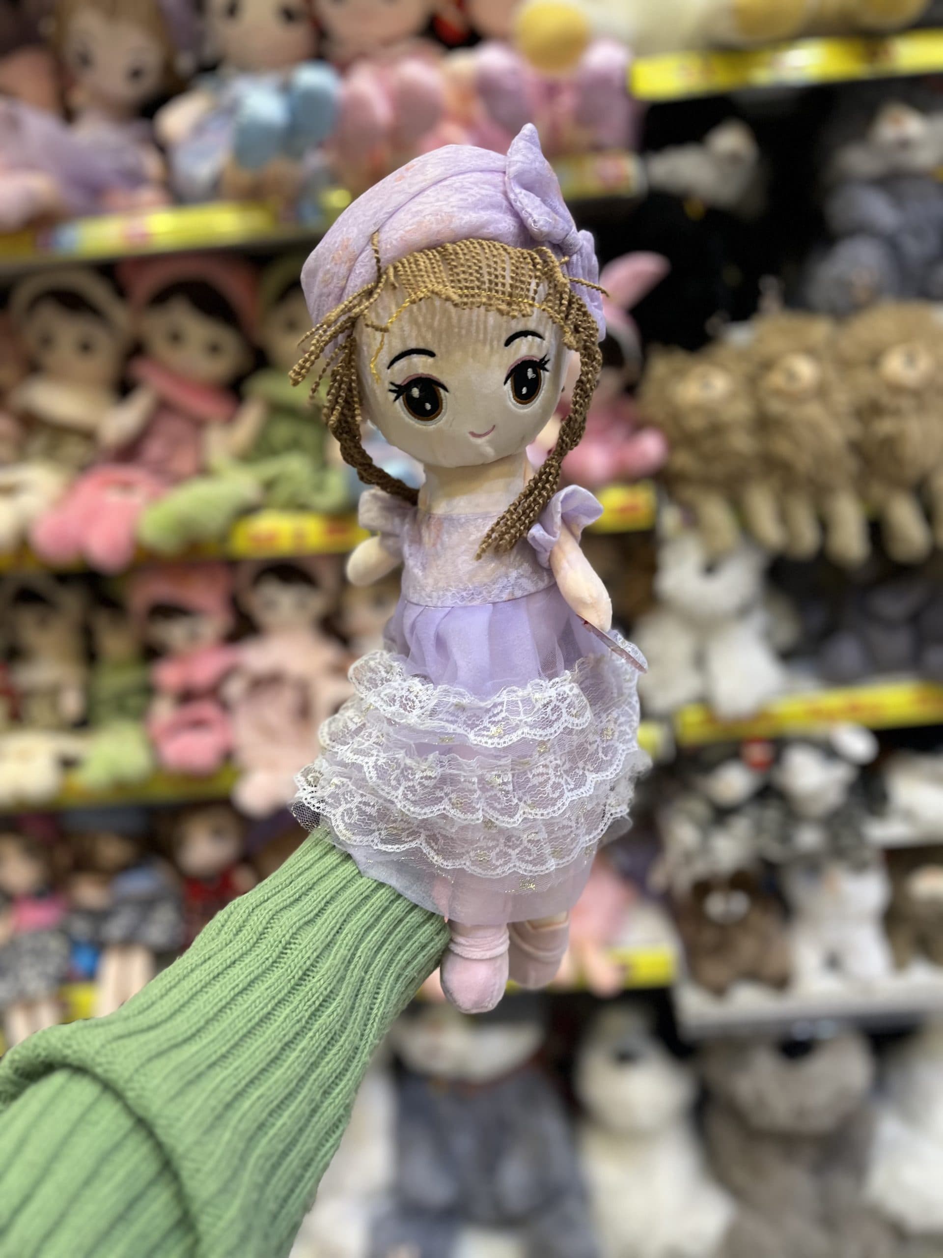 عروسک دختر پاپیون بسر ۴۵ سانت 100357 — تصویر ۳