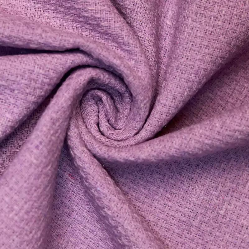 پارچه شانل ساده یاسی وارداتی — تصویر ۴