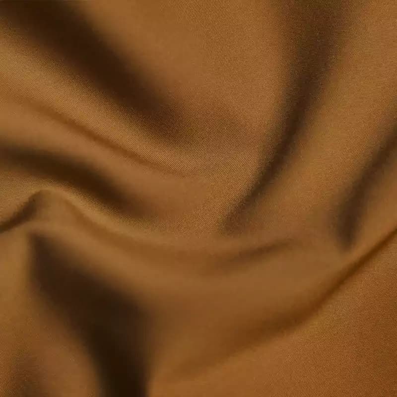 پارچه کتان زارا کاراملی وارداتی — تصویر ۴