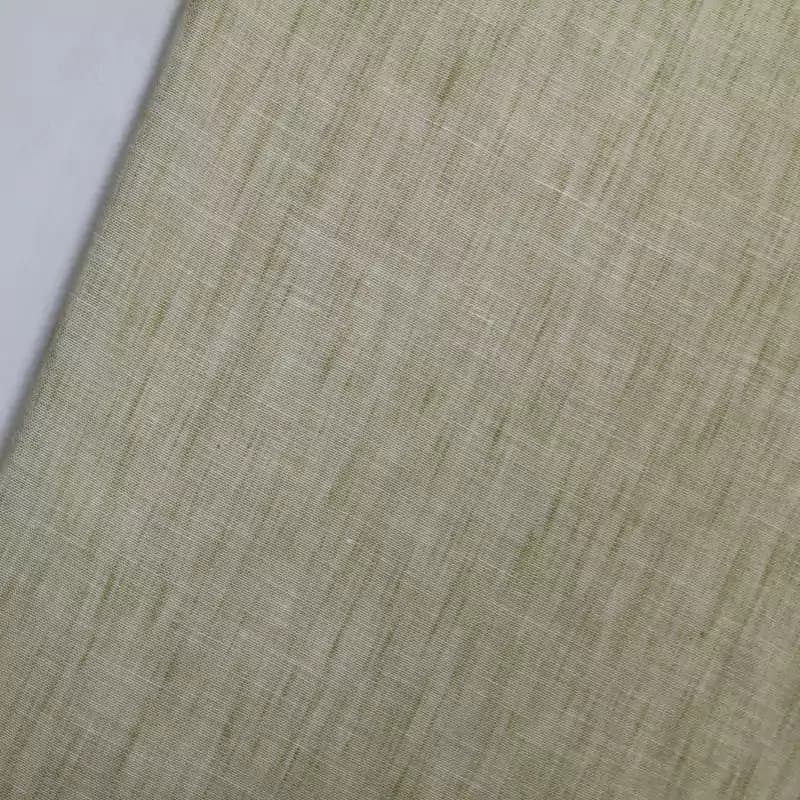 پارچه لینن ملانژ کرمی وارداتی