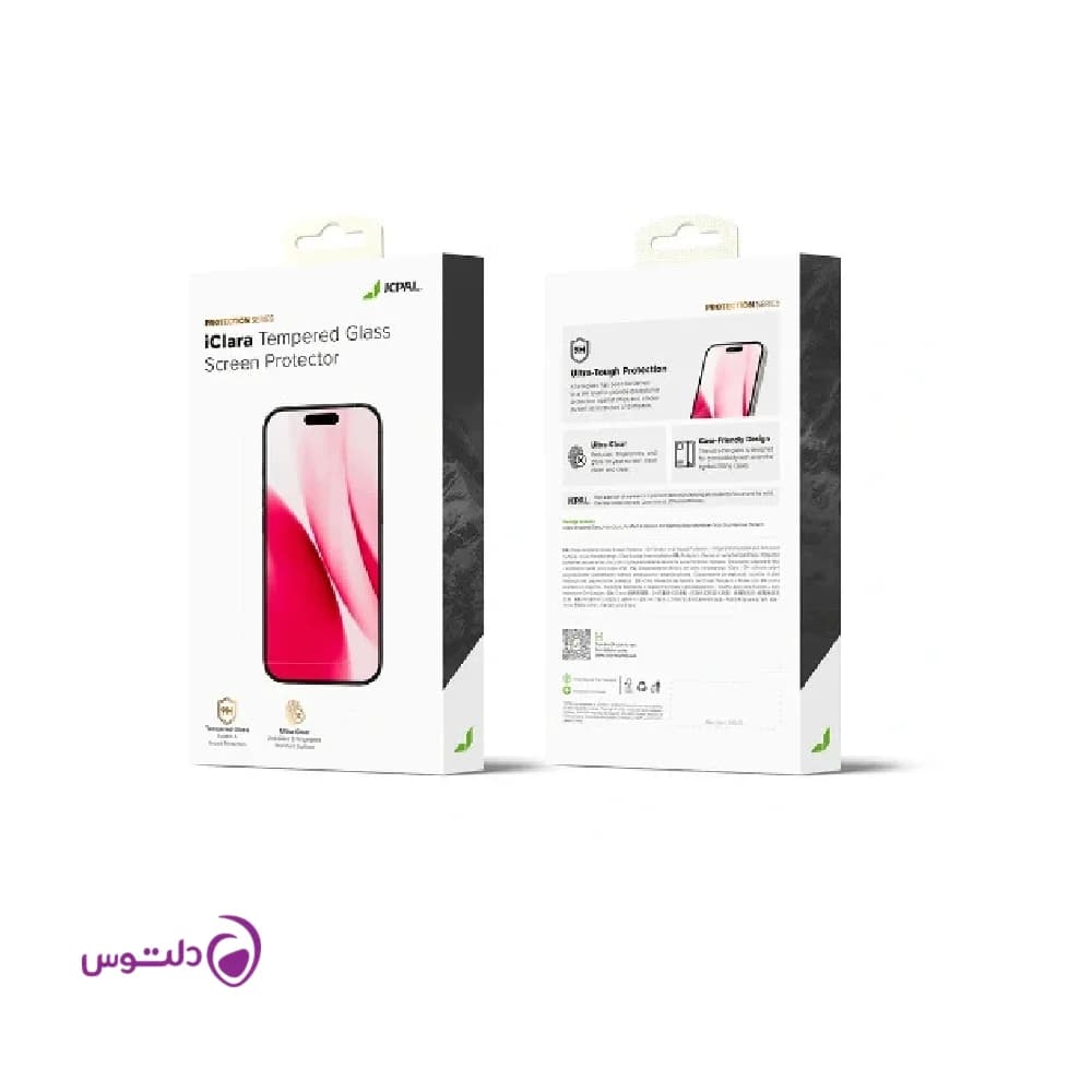 محافظ صفحه نمایش آیفون ۱۷ ایر جی سی پال مدل iClara — تصویر ۴