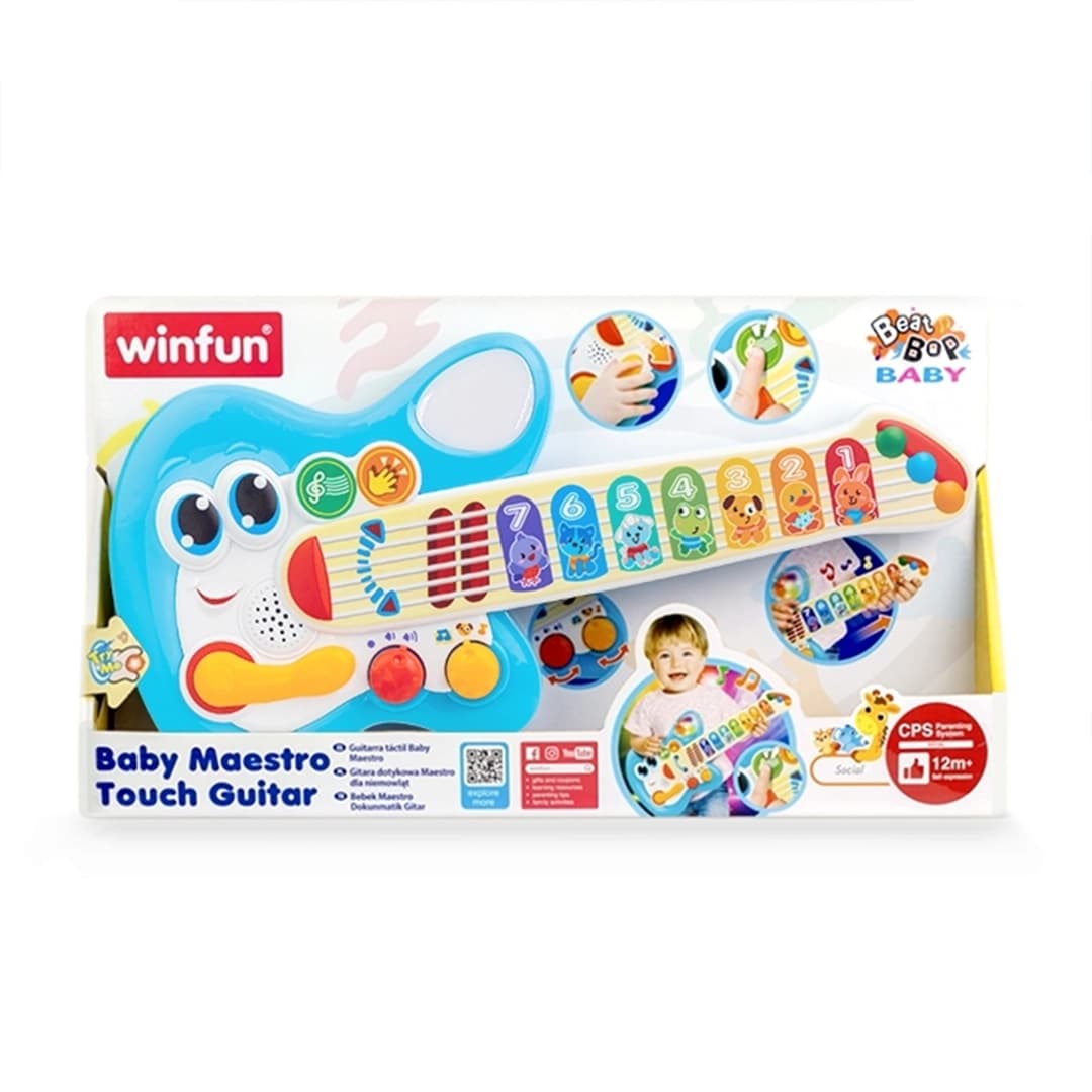 وین فان گیتار لمسی موزیکال آبی (winfun) ۲۳۰۸۰۲