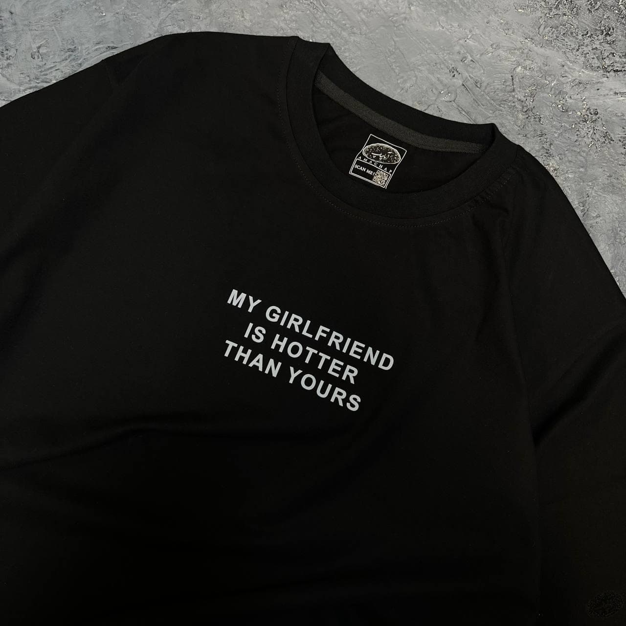 تیشرت طرح Girlfriend Hotter — تصویر ۵
