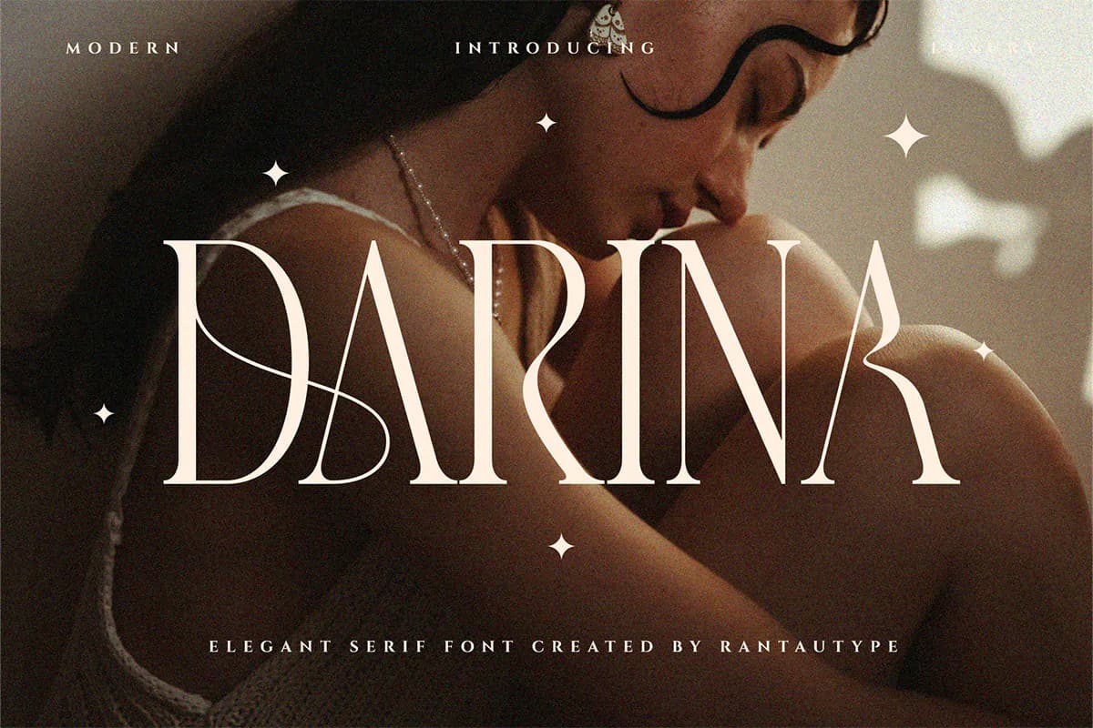 فونت انگلیسی مدرن Darina