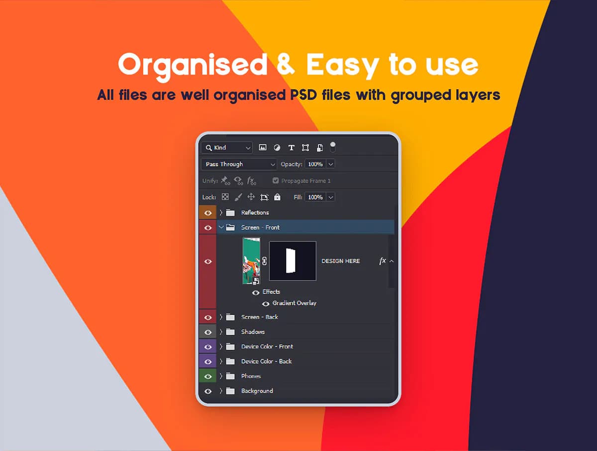 30 موکاپ موبایل گلکسی S10 — تصویر ۴