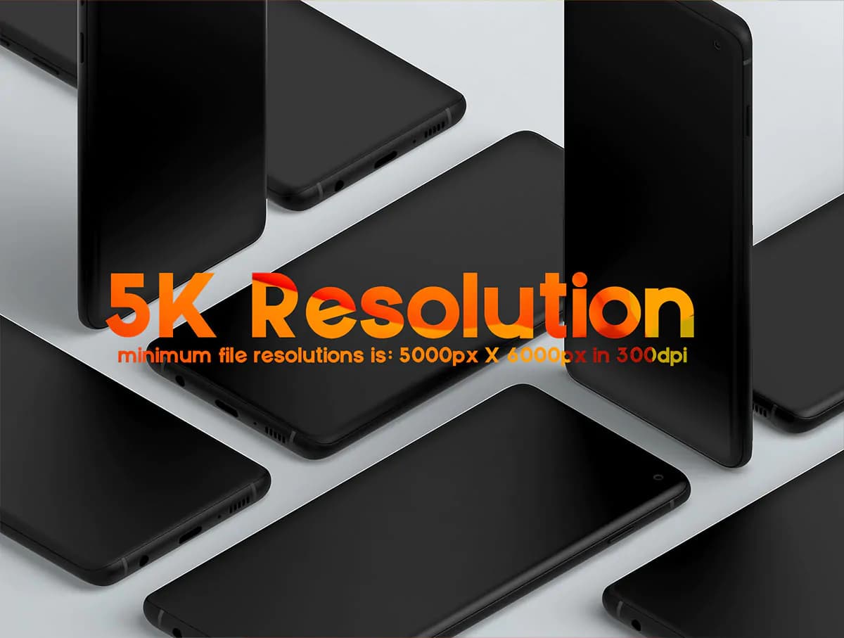 30 موکاپ موبایل گلکسی S10 — تصویر ۵