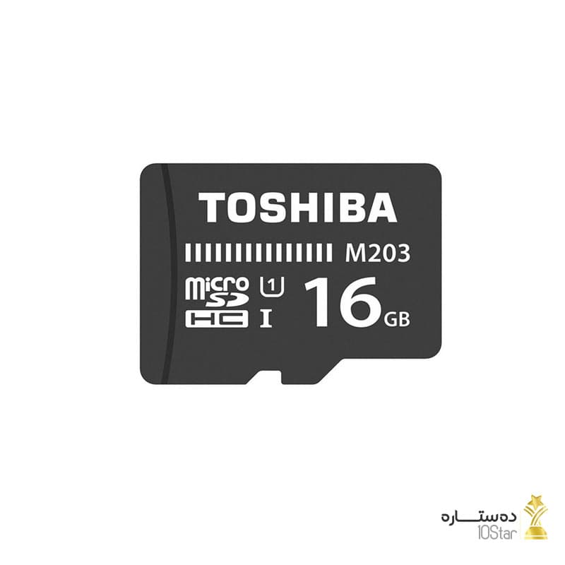کارت حافظه microSDHC توشیبا مدل M203 ظرفیت 16 گیگابایت