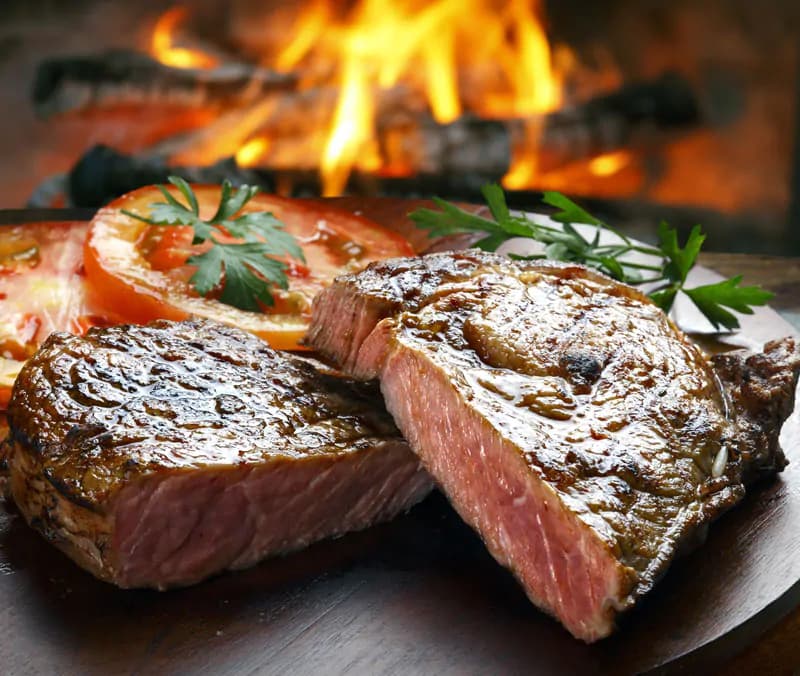 عکس استوک استیک گوشت خوشمزه
