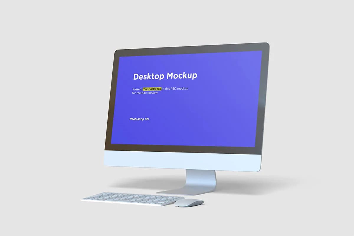 موکاپ دسکتاپ