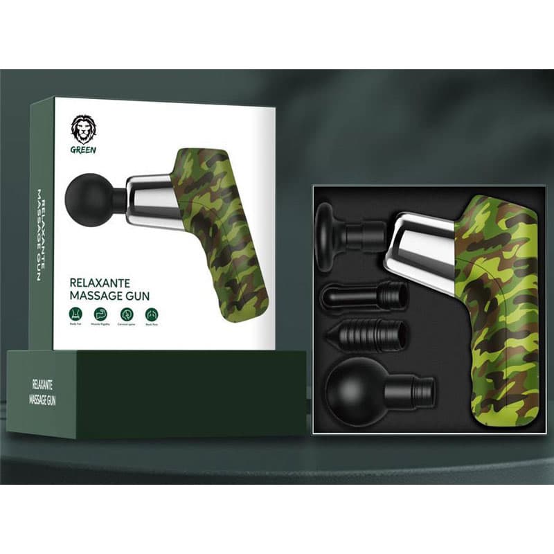 ماساژور شارژی گرین Green Relaxante Massage Gun — تصویر ۲