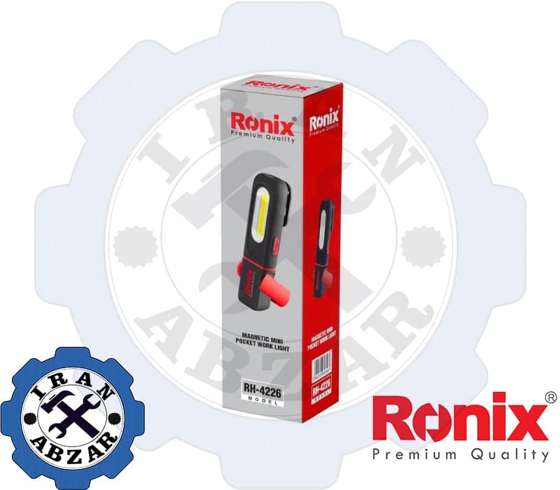 چراغ کار مینی مگنت دار تاشو رونیکس مدل RH-4226