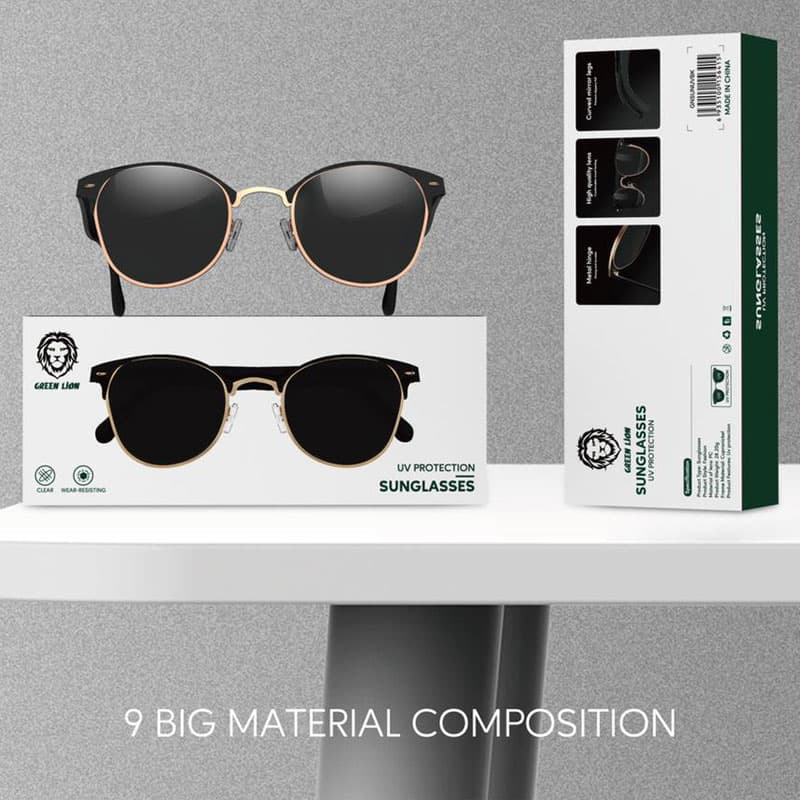 عینک آفتابی برند گرین Green UV Protection Sunglasses — تصویر ۵