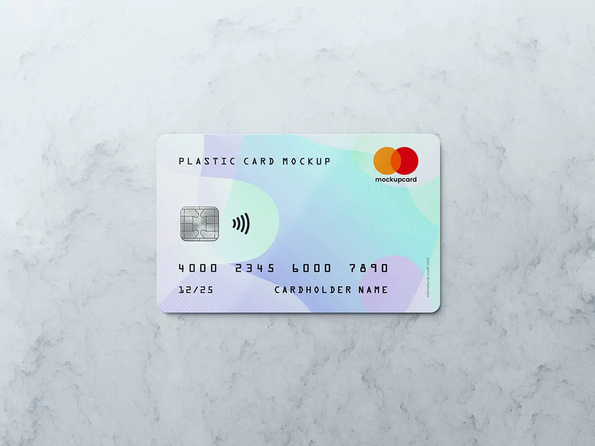 15 موکاپ کارت بانکی و اعتباری — تصویر ۳