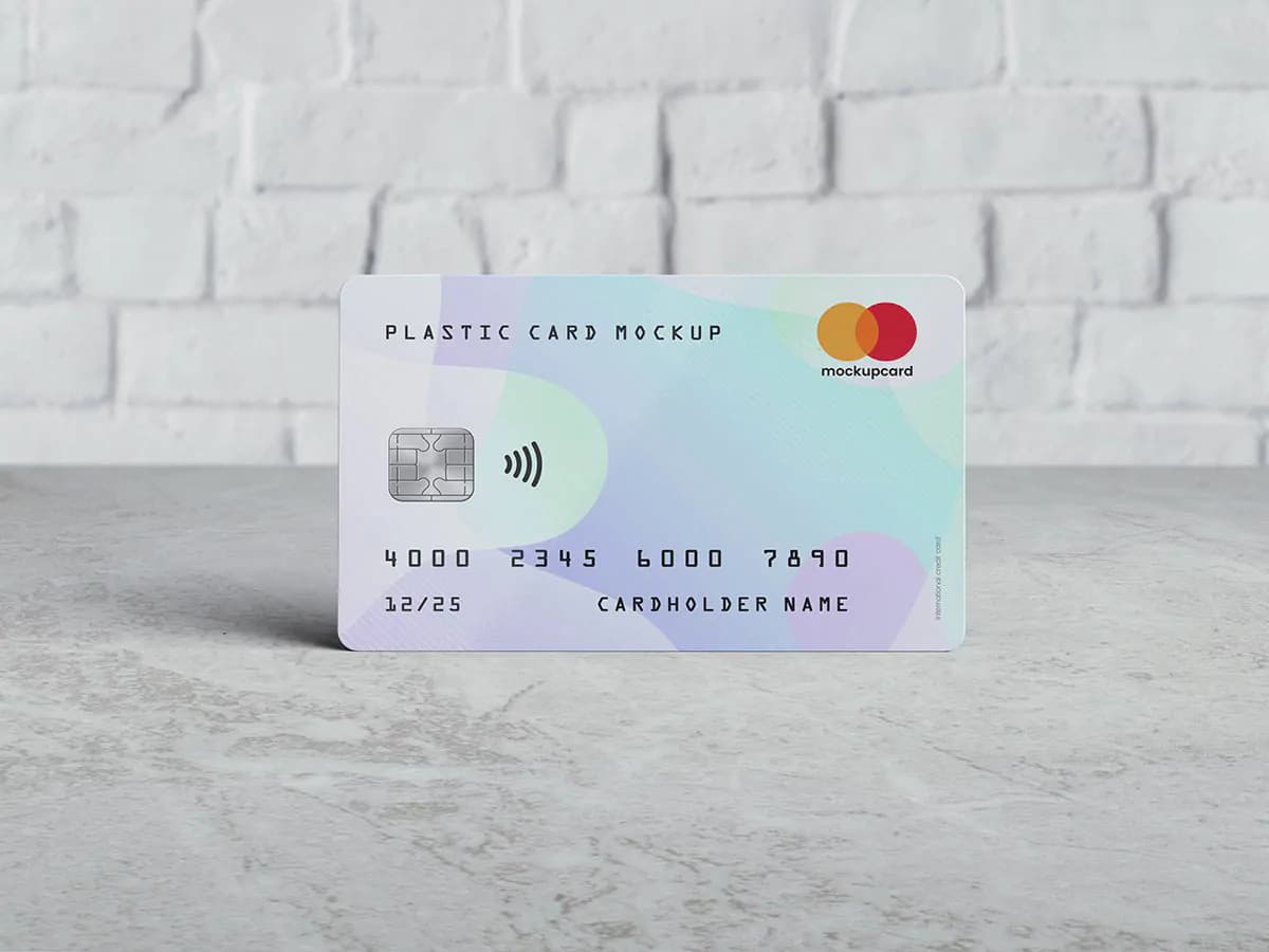 15 موکاپ کارت بانکی و اعتباری — تصویر ۸