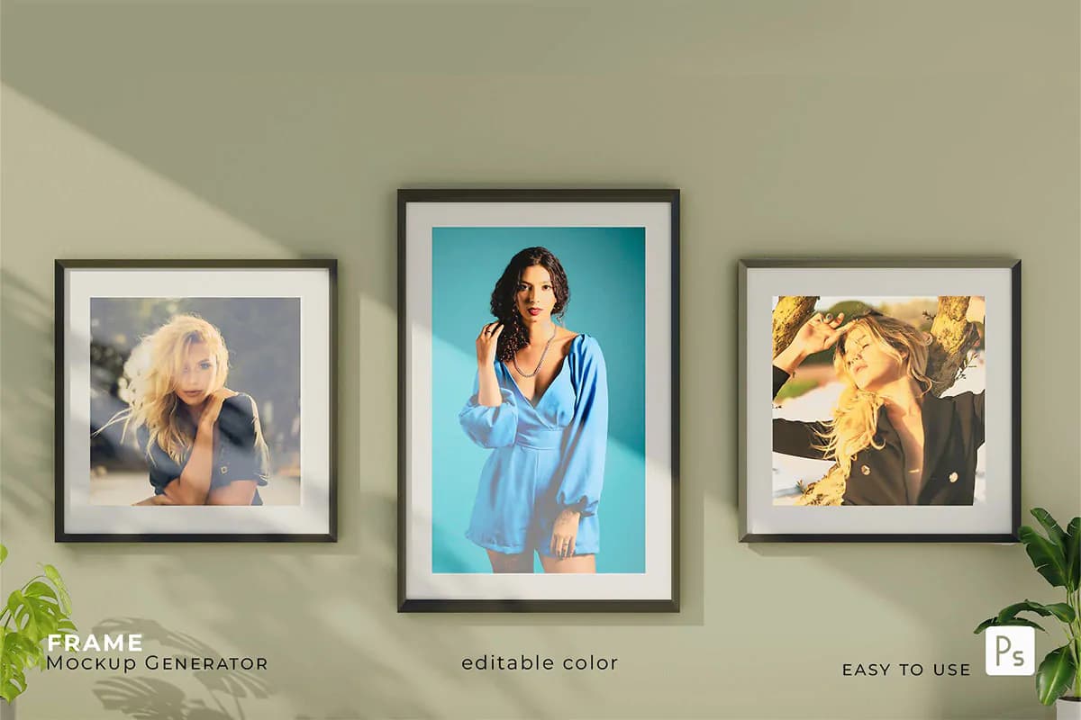 موکاپ قاب عکس
