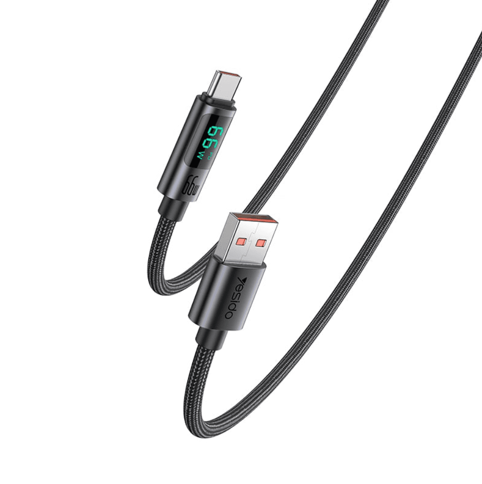 کابل USB به Type-C یسیدو مدل CA122 TC طول 1.2 متر 66W