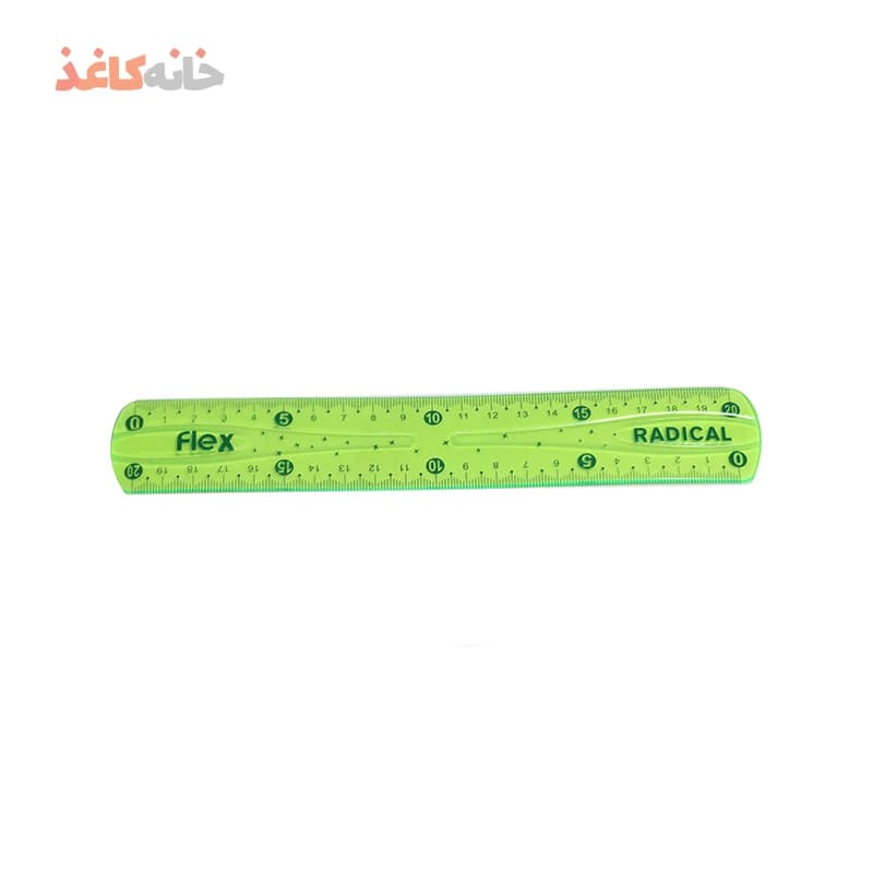 ست 3 تیکه خط کش گونیا نقاله سبز رادیکال — تصویر ۲