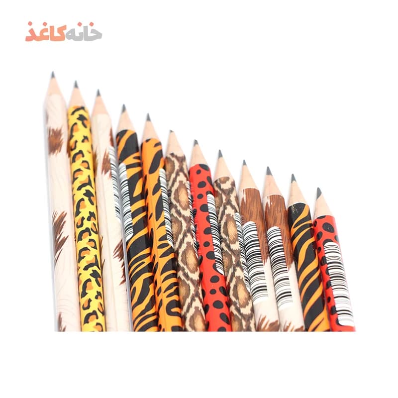 مدادمشکی طرح دار اریا مدل باغ وحش — تصویر ۲