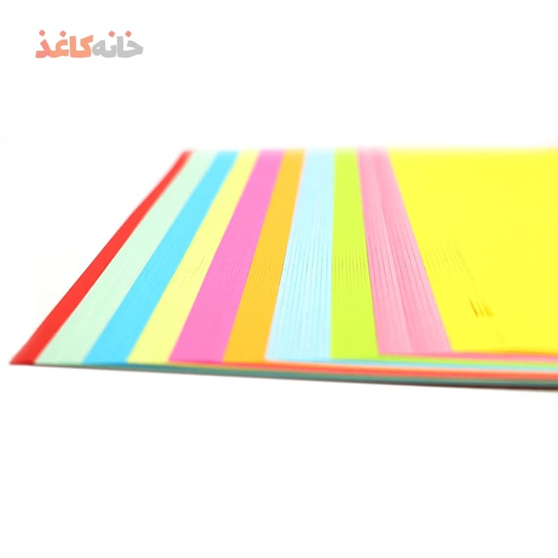 کاغذ رنگی 100برگ