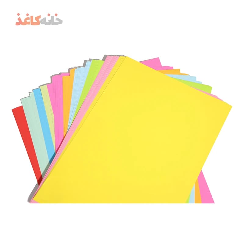 کاغذ رنگی 100برگ — تصویر ۲