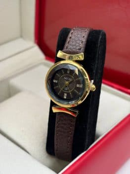 ساعت مچی زنانه MICAI کوارتز بند چرمی | MICAI Women’s Quartz Leather Strap Watch — تصویر ۳