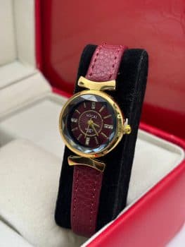 ساعت مچی زنانه MICAI کوارتز بند چرمی | MICAI Women’s Quartz Leather Strap Watch — تصویر ۵