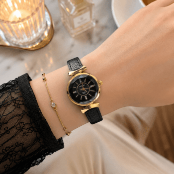 ساعت مچی زنانه MICAI کوارتز بند چرمی | MICAI Women’s Quartz Leather Strap Watch — تصویر ۷