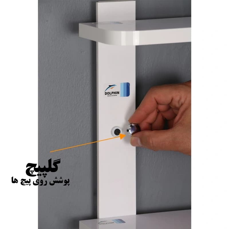 قفسه حمام دلفین کد 1019 — تصویر ۴