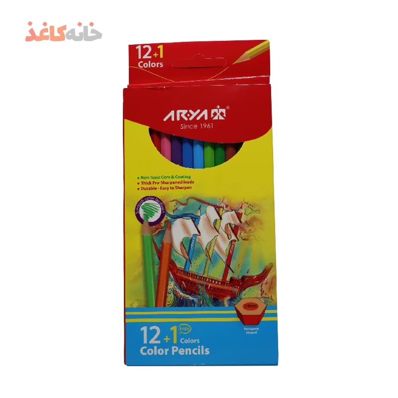 مدادرنگی 12رنگ اریا