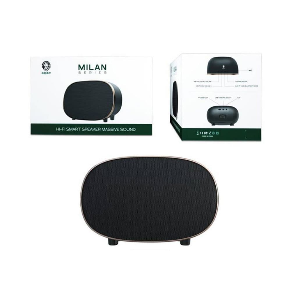 اسپیکر بلوتوث گرین Green Milan HiFi Smart Speaker — تصویر ۲