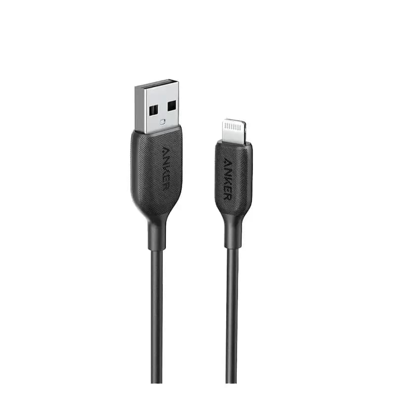 کابل شارژ انکر مدل PowerLine III USB-A To Lightening-A8813 با طول 180 سانتی‌متر — تصویر ۲