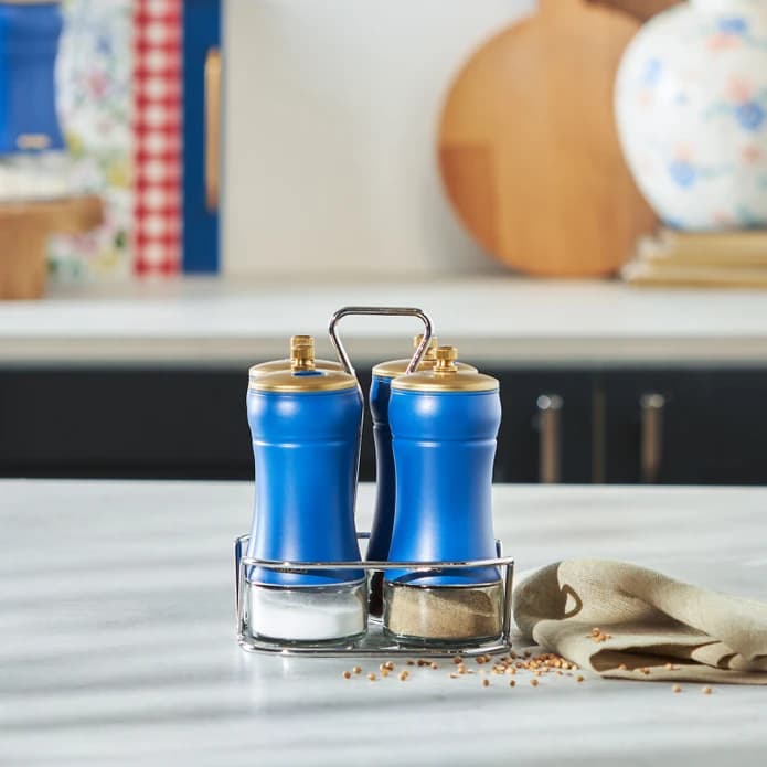 جا ادویه ای استندی 4 عددی کاراجا مدل blue Berry