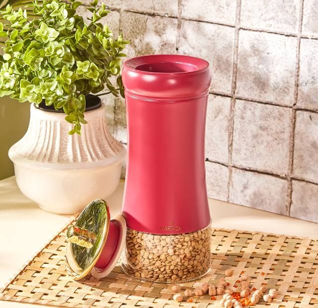 بانکه و جا حبوباتی کاراجا مدل gold berry سایز L — تصویر ۳