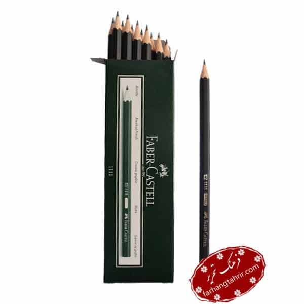 مداد مشکی فابر کاستل 12 عددی Faber