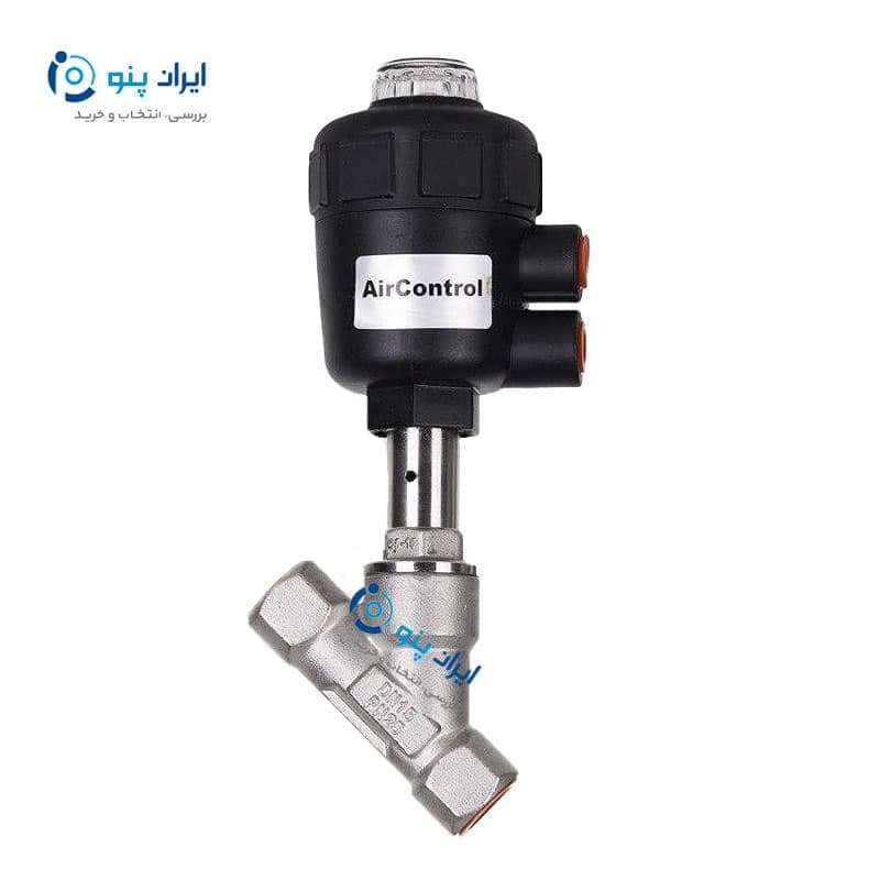 انگل ولو پنوماتیک کله پلاستیکی ۲ اینچ DN50 ایرکنترل Aircontrol