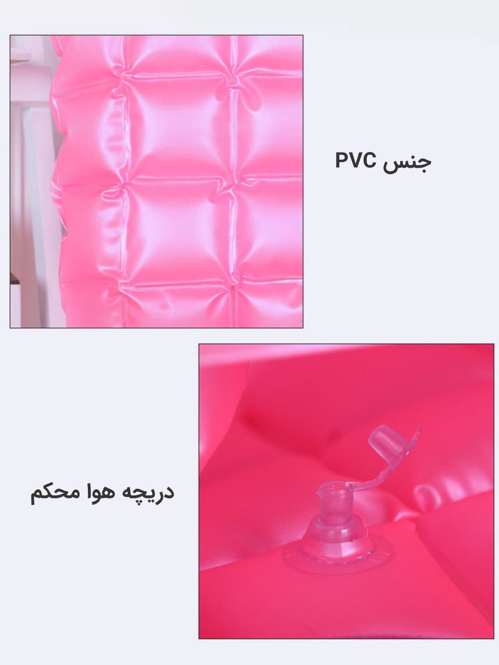 ساک شنا زنانه فانتزی صورتی رنگ شیک برای استخر ضد آب بادی — تصویر ۵