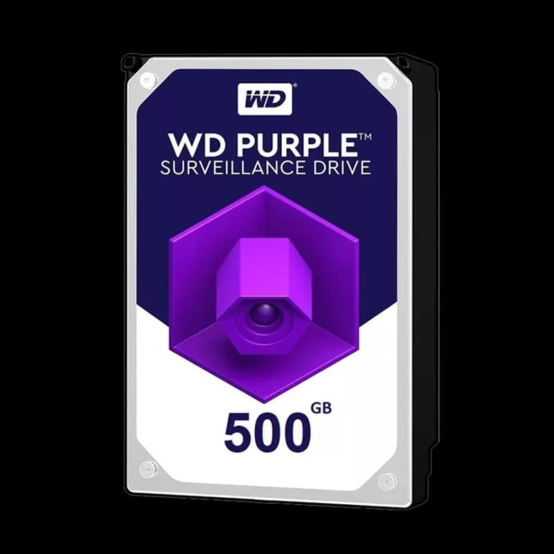 هارد دیسک وسترن دیجیتال بنفش 500 گیگابایت ریفر