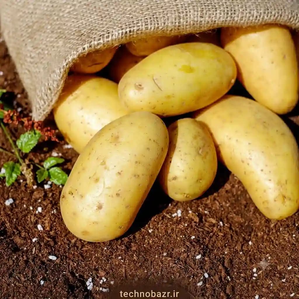 بذر سیب زمینی جلی
