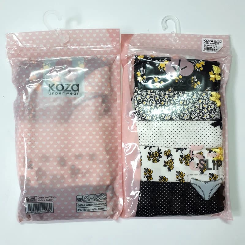 شورت زنانه کوزا کد k-52 مجموعه 5 عددی — تصویر ۶