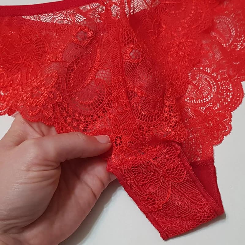شورت زنانه کوزا مدل گیپور گلدار فانتزی کد 4886 — تصویر ۶