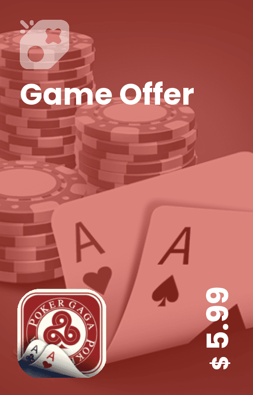 آفر 6 دلاری بازی PokerGaga